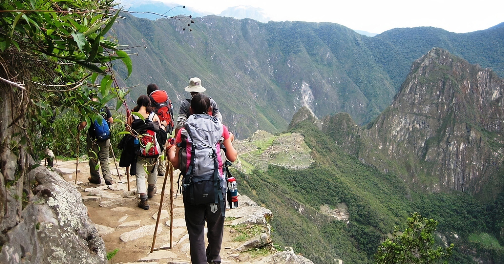 Trek sur le Chemin de l'Inca, Machu Picchu, Pérou