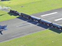 Aéroport Gisborne, avion train Nouvelle-Zélande
