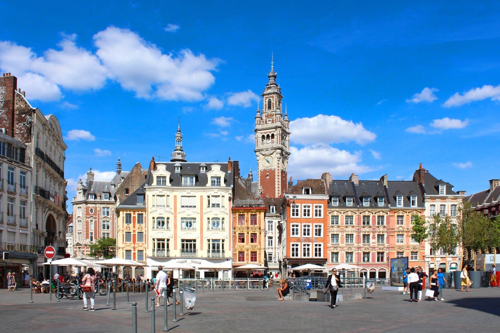 Vue sur la Grand'Place de Lille