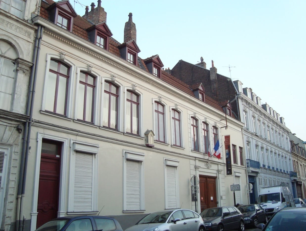 Façade de la maison de Charles de Gaulle à Lille