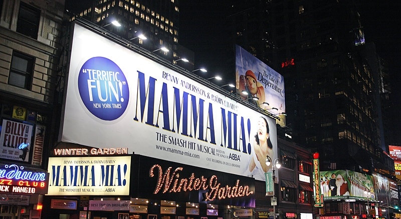 Comédie musicale Mamma Mia, Broadway, New York