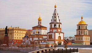 Cathédrale épiphanie, Irkoutsk, Russie
