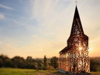 Gijs Van Vaerenberg, église, Looz, Belgique, Lire entre les lignes