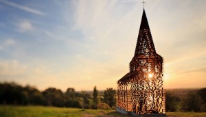 À Looz, en Belgique, une église que l’on lit entre les lignes