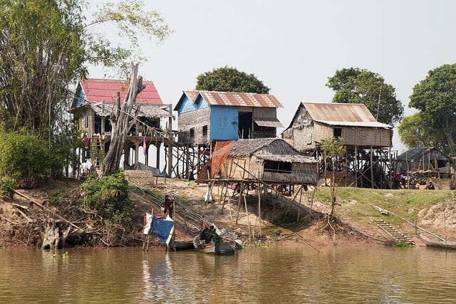 Lac Tonle Sap, Cambodge