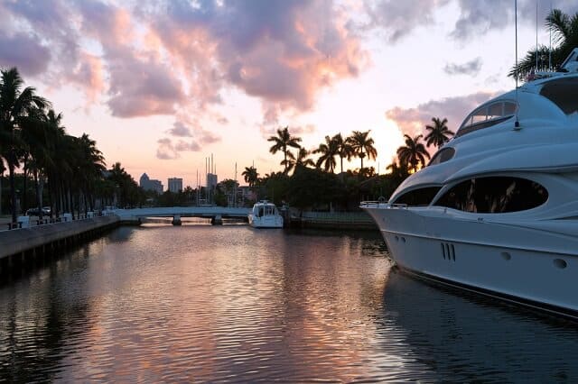 croisière en yacht à Miami