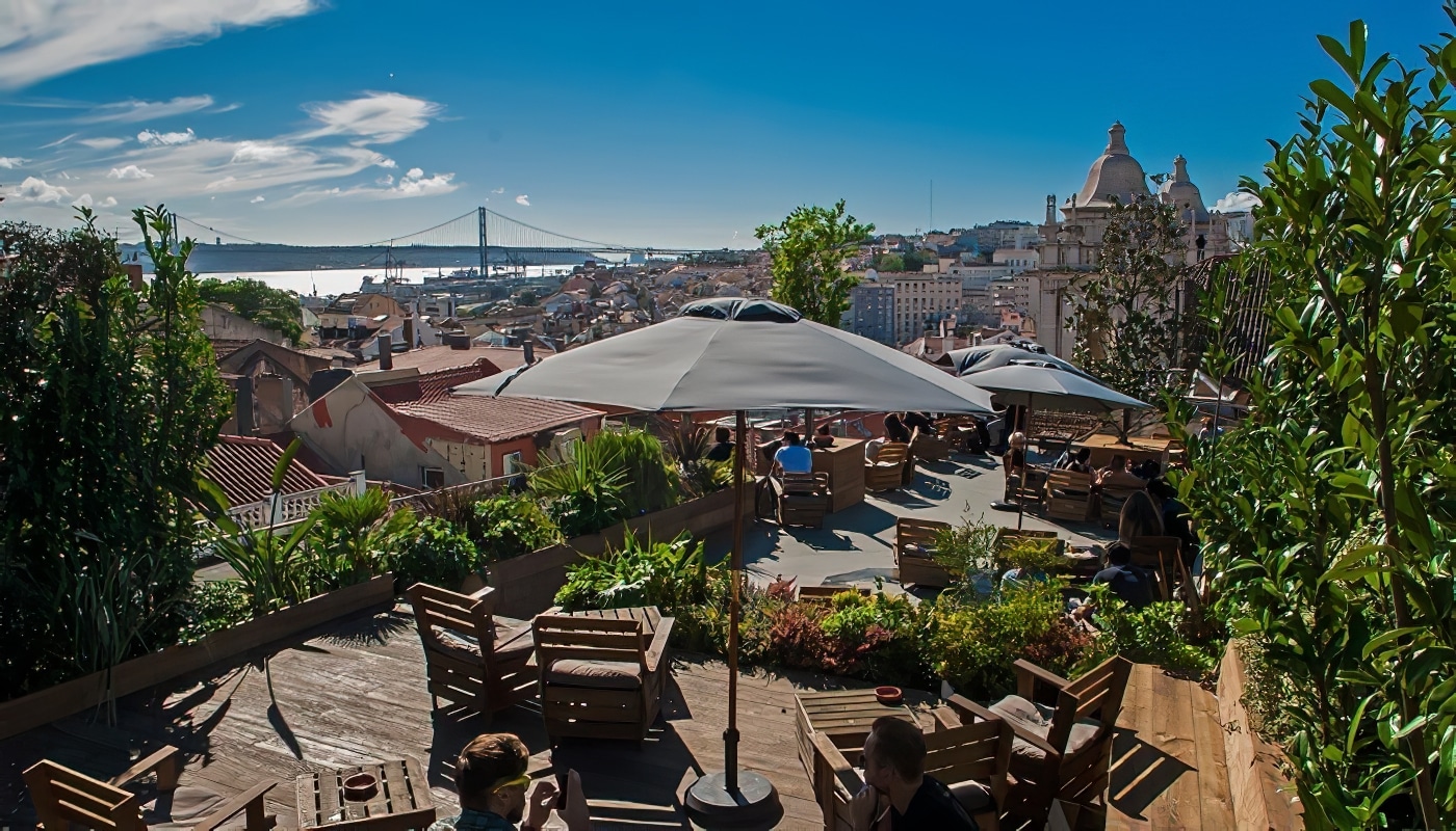 PARK, Lisbonne, bar, jardin
