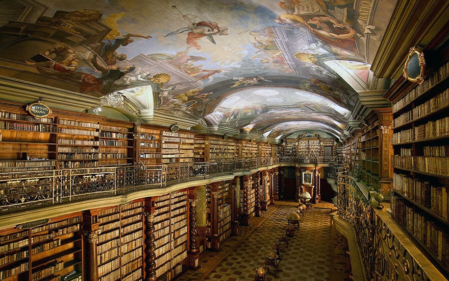 Clementinum, bibliothèque, Prague