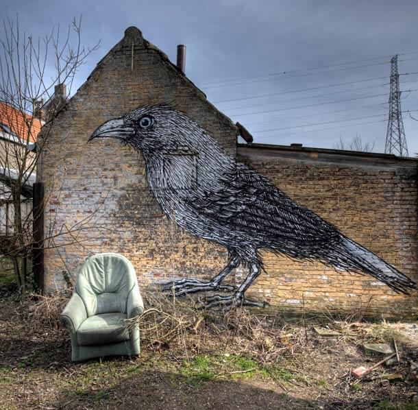 Doel, street-art, Belgique