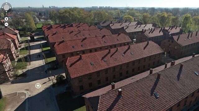 visite virtuelle d'Auschwitz