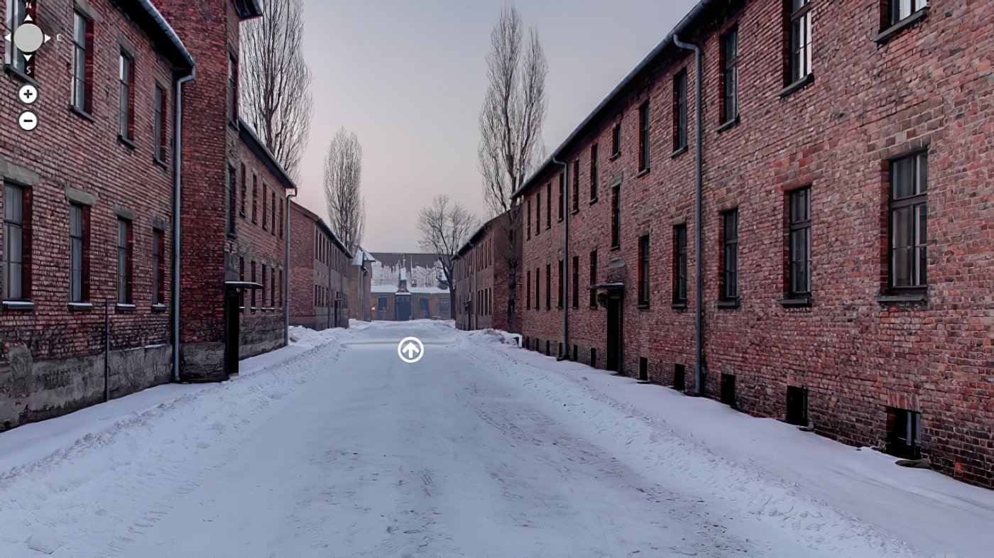 visite virtuelle d'Auschwitz