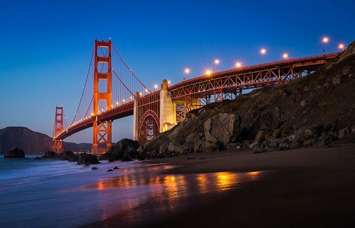 California State Route 1, Golden Gate Bridge