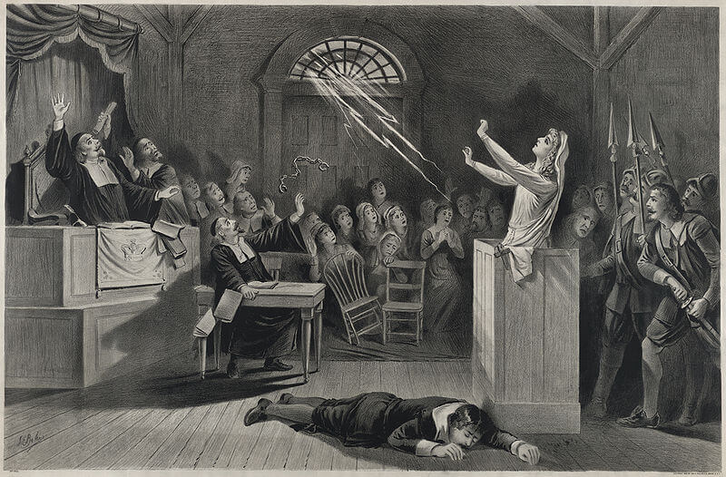 sorcières de Salem, Boston