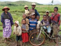 Une famille de Madagascar