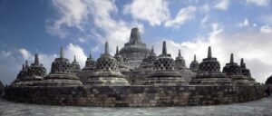 Temple de Borobudur en Indonésie