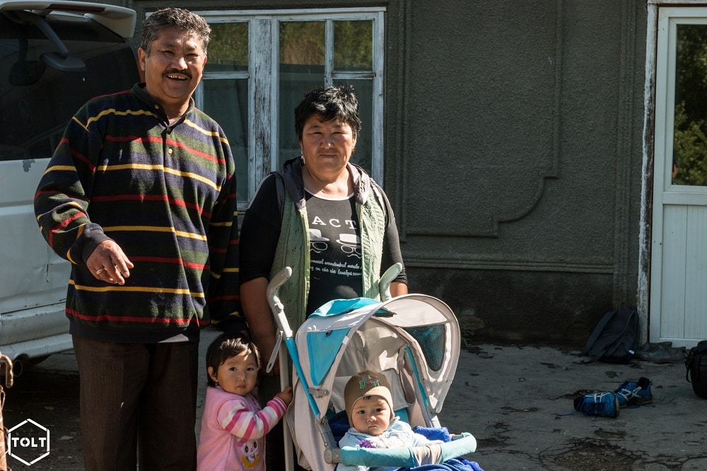 Kyrgyz family