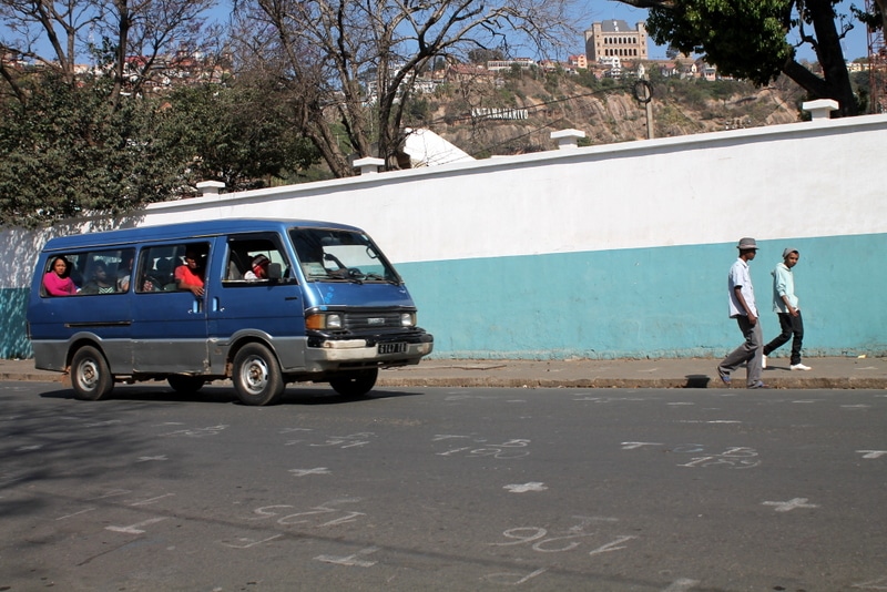 Minibus, taxi-be, Antananarivo