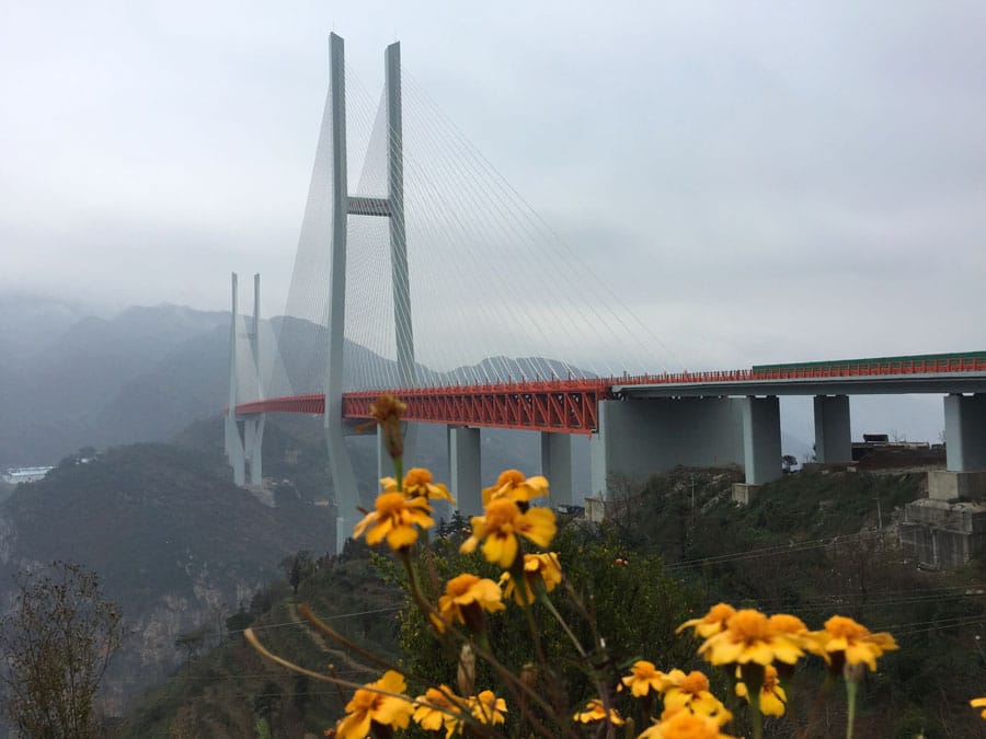 Pont Beipanjiang en Chine