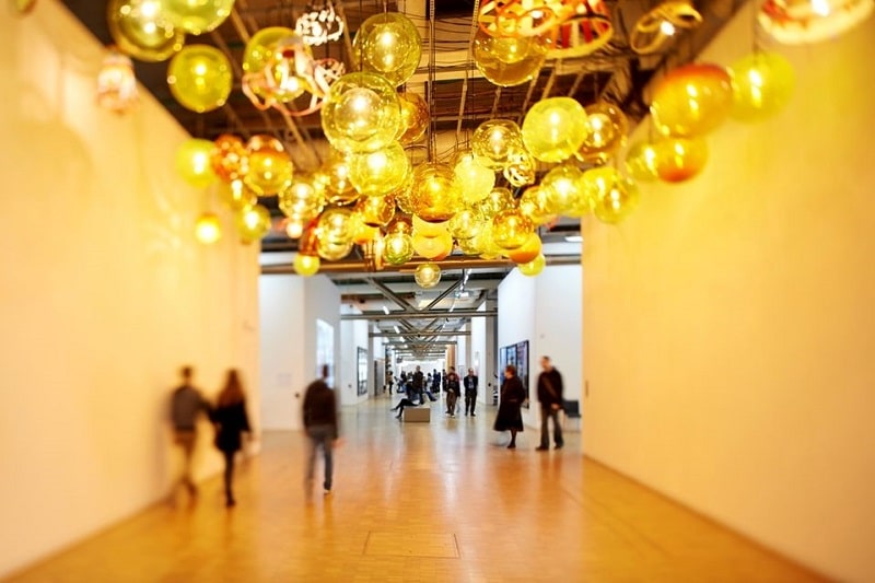 Intérieur du Centre Pompidou