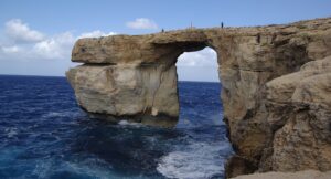 arche de l'Azure Window à Malte
