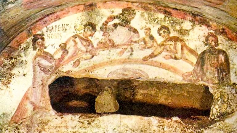 Catacombes des Saints Marcellin et Pierre, Rome