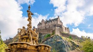 Billet coupe-file pour le château d'Edimbourg