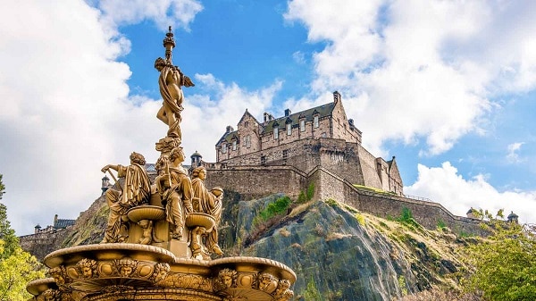 Billet coupe-file pour le château d'Edimbourg