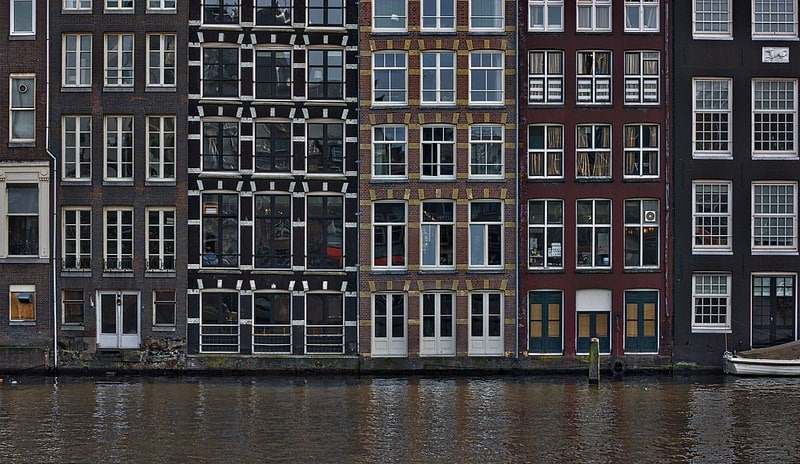 Boucle des canaux à Amsterdam