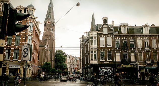 Quartier de Pijp à Amsterdam