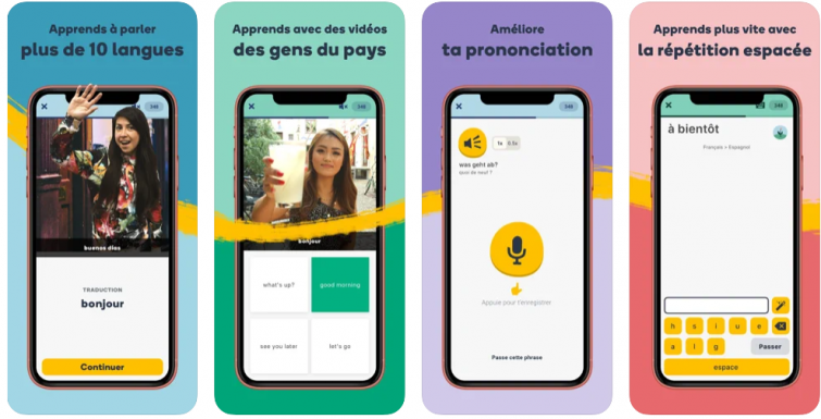 Applications pour apprendre le norvégien : Memrise