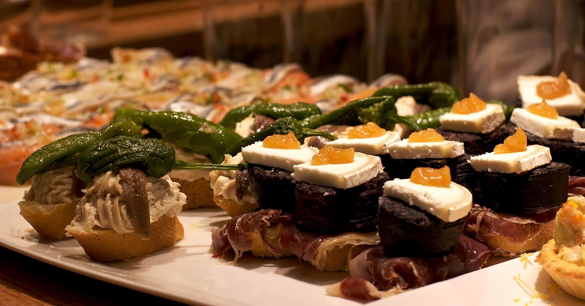 Espagnols mangent tard, Pintxos