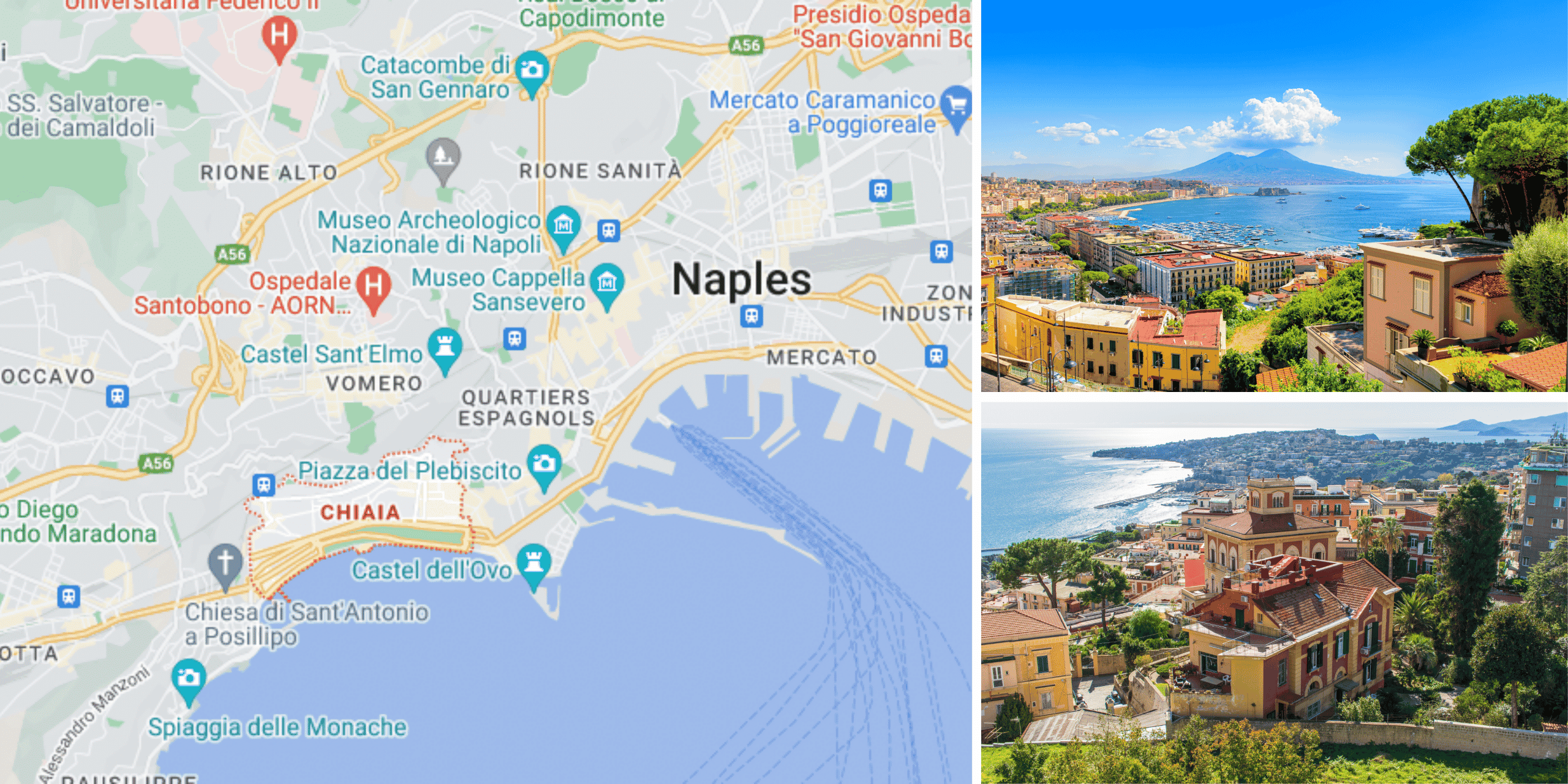 loger à Chiaia Naples