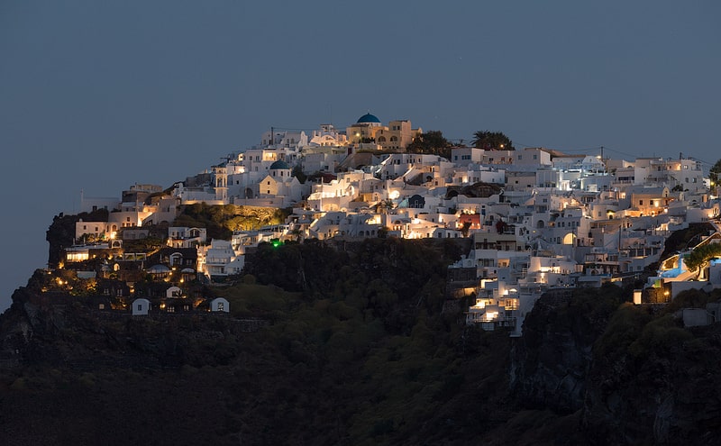 Imerovigli, loger à Santorin