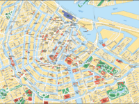 Carte et plan d'Amsterdam