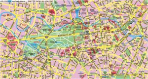 Carte et Plan du Centre de Berlin