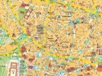 Carte et Plan de Madrid
