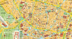 Carte et Plan de Madrid
