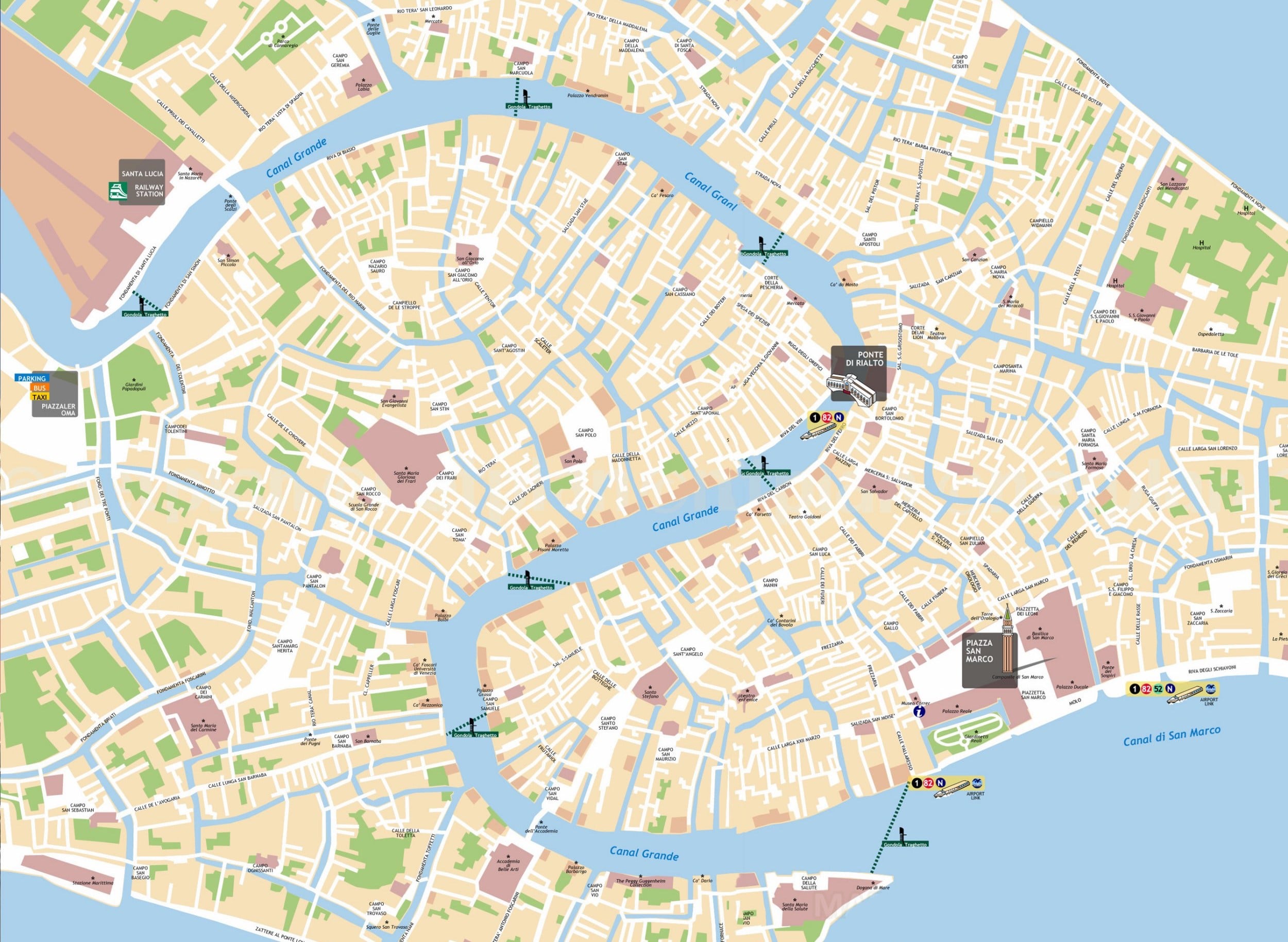 Cartes Et Plans D taill s De Venise Cartes Et Plans D taill s De Venise