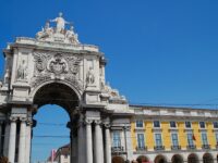 Visite de l'arc de triomphe de la Rua Augusta à Lisbonne