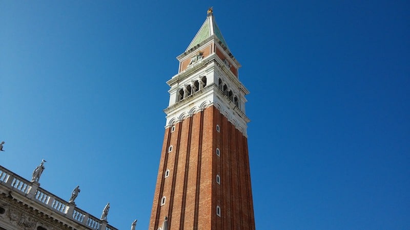 Visitez le Campanile De Saint Marc à Venise