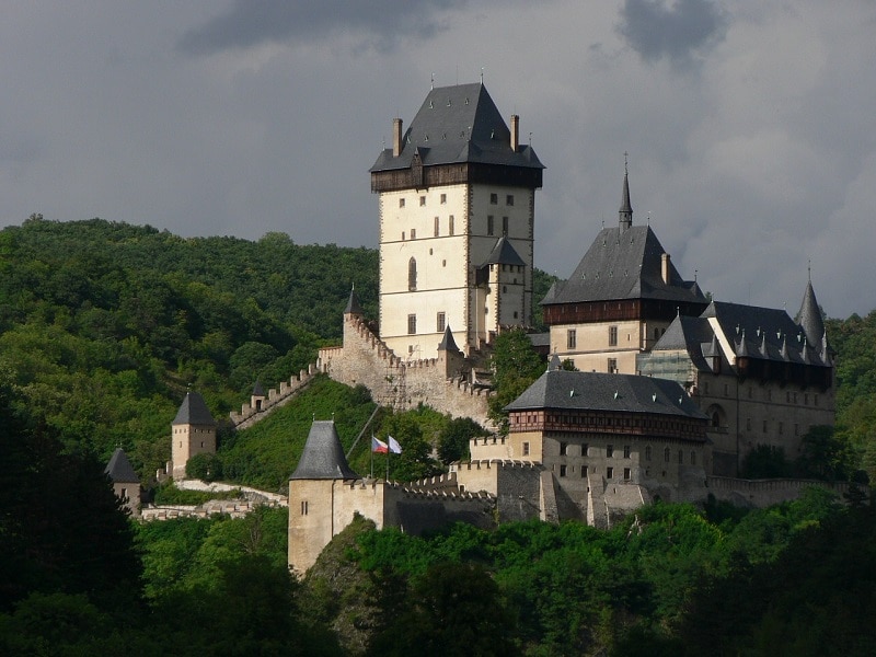 Plus beaux endroits République tchèque, Château de Karlštejn