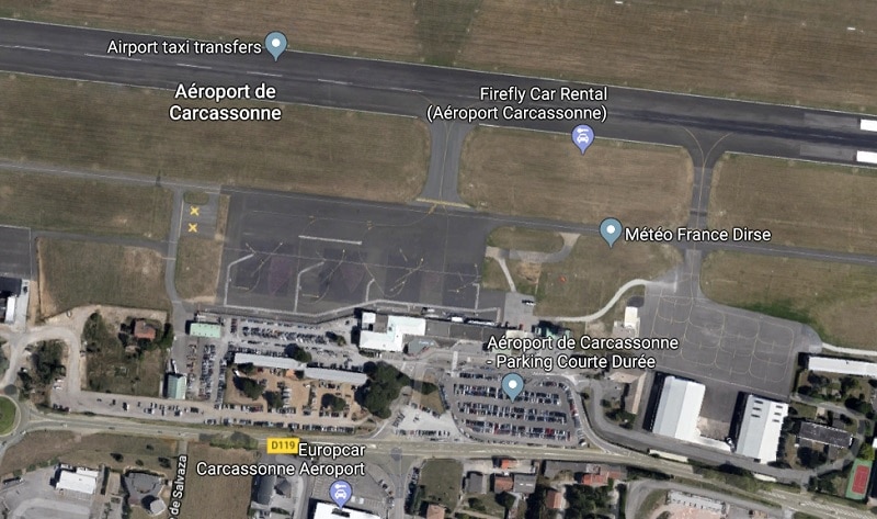 Parking Aéroport Carcassonne - À partir de 2,14€ p/j