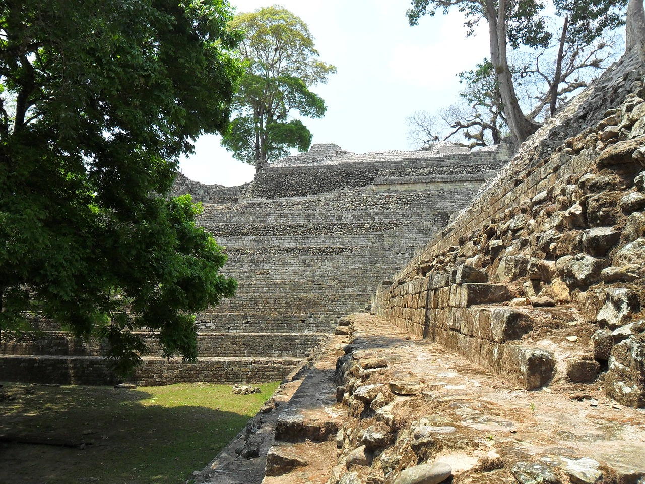 Site maya de Copan au Honduras