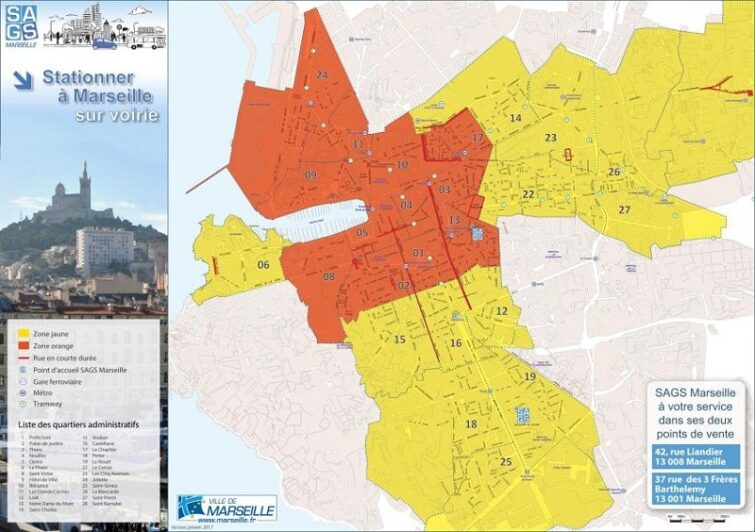 Parking pas cher à Marseille où se garer à Marseille