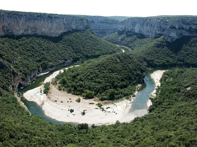 Las gargantas del Ardèche