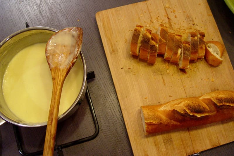 Fondue au fromage, Zurich