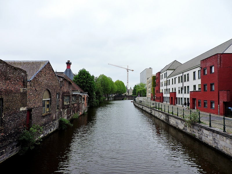 Kanaal de Lieve, Wondelgem, Gand