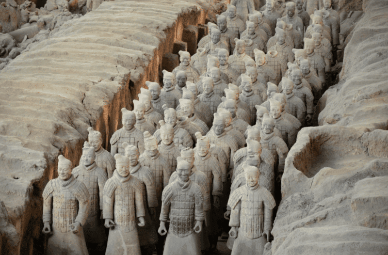 Mausolée de l'Empereur Qin, Xi'An, Chine