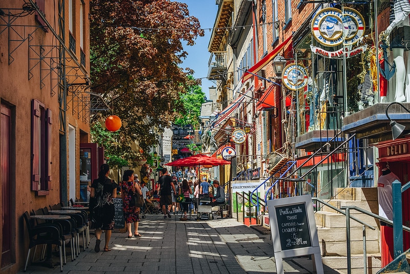 Quartier Petit Champlain, Québec City