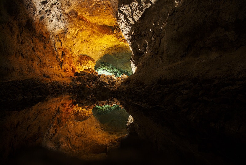 Cave La Cueva de los verdes, Lanzarote